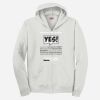 EcoSmart ® Full Zip Hooded Sweatshirt Thumbnail
